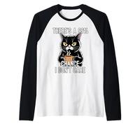 There's A 99% Chance I Don't Care Camiseta Manga Raglan