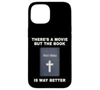 There's a Movie But The Book is Way Better - Christian Bible Carcasa para iPhone 15