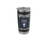 There's a Movie But The Book is Way Better - Christian Bible Vaso térmico de acero inoxidable de doble pared