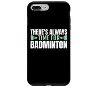 There's Always Time For Badminton Jugador Bádminton Carcasa para iPhone 7 Plus/8 Plus