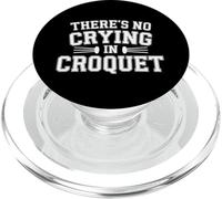 There's No Crying In Croquet Partido Deportivo de césped - PopSockets PopGrip para MagSafe