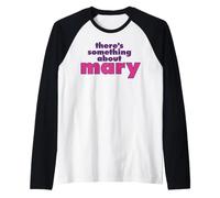 There's Something About Mary Logo Camiseta Manga Raglan