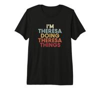 Theresa Name Theresa Personalized Name First Given Camiseta Premium