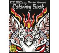 Therian Animals: Therian Wolf and other Therian Animals Coloring Book