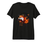 Therian Fox Splash Camiseta Premium