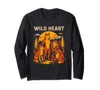 Therian Pride Wild Heart Peludo Lobo Manga Larga