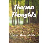 Therian Thoughts: Therian Thoughts: A Blank Journal for Therian, Furry, Anthro | 200 Lined Pages with Animal Silhouettes | 7x10 Paperback | Gift for Fans of Nature and Wildlife