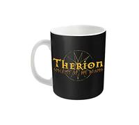 Therion Jarra Secret Of The Runes Band Logo Nuevo Oficial Blanco Boxed