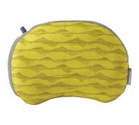 Therm-a-Rest Air Head - Almohada Inflable para Camping y Viaje, montañas Amarillas, Regular