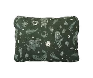 Therm-a-Rest Compressible Cinch Camping and Backpacking Pillow, Small - 12 x 16 Inch, Woodland