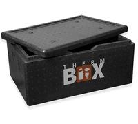 THERM BOX Caja térmica de poliestireno GN 40 L, reutilizable, 53,9 x 34 x 21,5 cm