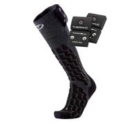 Therm-ic - Calcetines calefactables - Set Heat Fusion Uni + S-1200B - Talla 42-44 - Negro Negro 42-44
