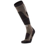 Therm-ic - Calcetines de esquí - Ski Merino Reflector U Black/Gold de Lana - Talla 37-38 - Marrón Marrón 37-38