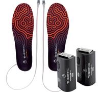 THERM-IC Set 3d + C-pack 1300 B - Hombre - Negro / Narnaja - talla XXL- modelo 2025