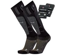Therm-ic THERMIC Powersocks Set Heat Uni + S-Pack 1200, Heated Socks Unisex - Adulto, Black, S: 35-38