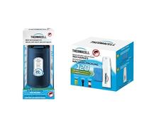 Thermacell - Pack difusor Azul + recargas de 120 Horas | hasta 132 Horas de Uso | Anti Mosquito y Mosquito Tigres | Zona de protección 20 m² | Efecto rápido | Inodoro | Azul