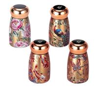 Thermal Cup - Stainless Steel, 2.56x2.56x5.12in Food Jar Insulated Drink Container | Ceramic Liner Smart Temperature Display Vacuum Flask, Insulated Travel Mug For Coffee, Tea, Juice, Milk, Office