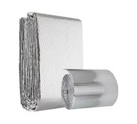 Thermal Foil Radiator Shield - Heat Reflector Panel, 16 pies x 24 pulgadas Sheet | Water Heater Insulation Barrer, Reflective Aluminum Sheet, Energy Efficiency Cover, High Temperature Resistant Home