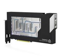 Thermal Grizzly DeltaMate GPU Block Astral RTX 5090 GPU enfriador de agua | Diseño de doble placa fría, microaletas de 0,2 mm, ventana de visualización RGB, refrigeración VRAM VRM, terminal de latón