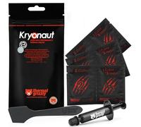 Thermal Grizzly Kryonaut - 1 gramo - Pasta térmica de Alto Rendimiento + 20 toallitas de Limpieza, 10 húmedas y 10 secas, para Aplicaciones exigentes y overclocking CPU/GPU/PS4/PS5/Xbox