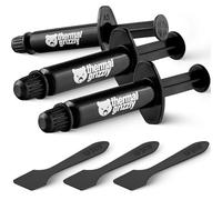 Thermal Grizzly Kryonaut - Paquete de 3, Pasta térmica de CPU de Alto Rendimiento para Enfriar Todos los procesadores, Tarjetas gráficas y disipadores de Calor, Compuesto térmico para computadoras y