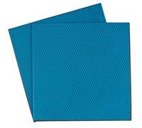 Thermal Grizzly Minus Pad Basic - Paquete de 2 almohadillas de interfaz térmica, 100 x 100 x 2.0 mm, eléctricamente no conductiva, alta conductividad térmica y compresibilidad para SSD, GPU y