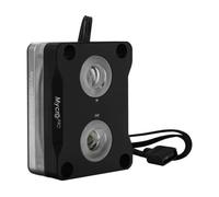 Thermal Grizzly Intel Mycro Direct-Die Pro RGB V1 - Enfriador de agua - Base de cobre niquelado, optimizado para plataforma Intel LGA1700, aletas de refrigeración mejoradas, resistencia al flujo bajo,