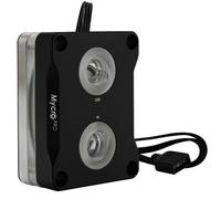 Thermal Grizzly AMD Mycro Direct-Die Pro RGB V1 - Enfriador de agua para procesadores AMD - Sustituye el mecanismo de activación de la toma - Tapa POM mecanizada CNC - Conexiones G1/4"