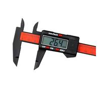 Thermal Grizzly TG Caliper - Calibrador digital de plástico ABS de 150 mm para PC DIY, mediciones internas/externas/profundidad/pasos, pantalla LCD, métrico e imperial, IP54, resistente al polvo y