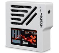 Thermal Grizzly WireView Pro II GPU 12V-2x6 Blanco Invertido Medidor GPU | 12V-2x6, Blanco, medición por pin, pantalla a color, alertas, sensores, registro, solución hardware, Invertido