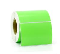Thermal Label Roll 40×60mm - 800 Adhesive Waterproof Labels for Bubble Tea, Coffee, Beverage, Bakery, Dessert, Retail & Checkout - Clear Print, Oil-Resistant, Colourful Thermal Paper Stickers