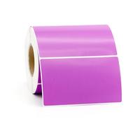 Thermal Label Roll 40×60mm - 800 Adhesive Waterproof Labels for Bubble Tea, Coffee, Beverage, Bakery, Dessert, Retail & Checkout - Clear Print, Oil-Resistant, Colourful Thermal Paper Stickers