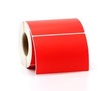 Thermal Label Roll 40×60mm - 800 Adhesive Waterproof Labels for Bubble Tea, Coffee, Beverage, Bakery, Dessert, Retail & Checkout - Clear Print, Oil-Resistant, Colourful Thermal Paper Stickers