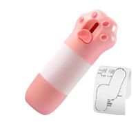Thermal Paper Eraser | 8x2.5cm Versatile With Parcel Opener Privacy Protection Cutter - 10ml Thermal Paper Correction Fluid - For Package Bills Document Receipt Planner Data Scrapbooking Home Office
