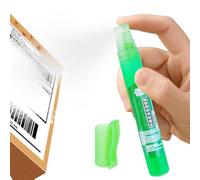 Thermal Paper Privacy Eraser, White Out Correction Fluid, 100 ml Quick-Dry Smear Tool for Shipping Labels, Package Address, Document Info, Compact Pen Size for Office Home Travel Privacy Protection