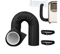 Thermal Pipe Sleeve, Portable Air Conditioner Cover, Home AC Hose Wrap | Insulated Portable AC Hose Cover Sleeve, Thermal Pipe Barrier Shield, Smart Energy Saver For Home Garage Basement Apartment