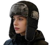 Thermal Plush Hat - Usb Heating Cover for Walking | Polyester Fiber with Cotton Panel, Adjustable Three Heat Levels, Alloy Wire Heating, Comfortable Fit, Winter Cycling, Commuting, Women Adults