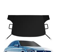 Thermal Snow Shield, Protective Windshield Cover, 74.8x43.7 Inches Guard with Windproof Build, Oxford Sunshade, Vehicle Frost Blocker with Sleek Design, Winter Screen Protector for Car Commuti