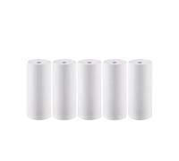 Thermal Sticker Paper Roll 57mm Self Adhesive White Colored(5pcs White)