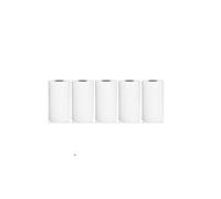 Thermal Sticker Paper Roll Pack of 9 Pcs Self Adhesive Label 57x25mm Bluetooth Inkless(5pcs Thermal Paper)