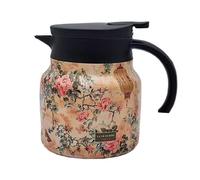 Thermal Tea Pots, Retro Floral Insulated Coffee Carafes