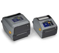Thermal Transfer Printer (74/300M) ZD621 Color Touch LCD 300 dpi USB USB Host Ethernet Serial BTLE5 EU and UK Cords Swiss Font