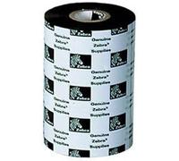 Thermal transfer ribbons, Zebra, 5555, Cera/resina, 110mm, 30m, Exterior, Negro