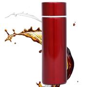 Thermal Water Bottle, Metal Thermal Cup for Hot and Cold Drinks,14.5x4cm/5.71x1.57 inches Double-Walled Stainless Steel Insulated Canteen, Keeps Beverages at Ideal Temperature