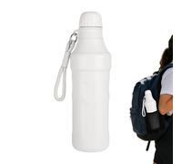 Thermal Water Bottle - Strap 500ML Insulated Cup | Strap Vacuum Stainless Steel Water Bottle for Milk, Coffee, Drinking, Outdoor, Sports Gym Indoor or Workplace, 25.5cm