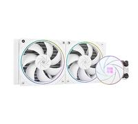 THERMALRIGHT AQUA ELITE 240 Blanco ARGB V2 Enfriador de Agua para CPU, Enfriador de CPU AIO 240, 2xTL-S12W Ventiladores PWM, Efecto de Difusor ARGB, para AM4/AM5, Intel LGA115X/1700/1851