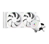 Thermalright Aqua Elite 240 V5 ARGB blanco CPU enfriador líquido, 240 tamaños de fila de enfriamiento, para AM4 / AM5, Intel LGA115X / 1200/1700/1851, 240 mm AIO