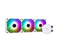 Thermalright Aqua Elite 360 Blanco ARGB CPU enfriador de agua, con 3 ventiladores PWM de 120 mm, velocidad de 1550 rpm, para AMD/AM4/AM5&Intel LGA1150/1151/1200/2011/1700, ordenador CPU Aio (blanco