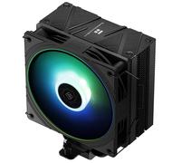 Thermalright Assassin Spirit 120 EVO - Enfriador de CPU negro, ventilador PWM silencioso ARGB 120 mm, 4ª tecnología AGHP, compatible con Intel LGA1700/1150/1151/1200, AMD