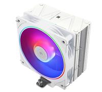 Thermalright Assassin Spirit 120 EVO Enfriador de procesador ARGB blanco, 4 tubos de calor, con ventilador TL-S12W-S PWM silencioso, compatible con AMD, AM4, AM5, Intel 1700, 1150, 1151, 1200